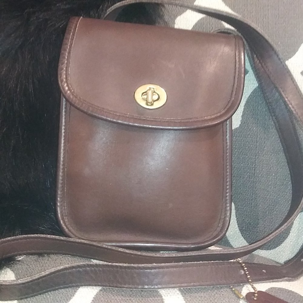 Brown Coach Crossbody Bag - Low Price